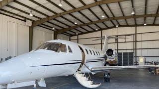 Private jet Cessna citation 650