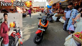 Honda cb 200x | अपनी Bike आ गई 🥰 | Honda cb