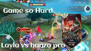 LAYLA VS WANWAN VS HANZO❗BUILD ONE SHOT ENEMY DELETE! GAME SANGAT SUSAH | build top 1 global Layla