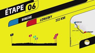 TOUR DE FRANCE 2022 - STAGE 6 | 🇧🇪BINCHE - LONGWY | TOUR DE FRANCE 2022 PS4