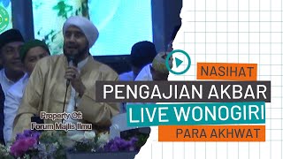 FULL !! Tausyiah Habib Syech Live Wonogiri - Pengajian Akbar - Nasihat Para Akhwat WAJIB DENGAR