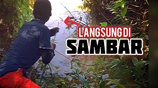 Mancing di sini auto lupa rumah|spotnya bagus ikannya besar besar #mancing