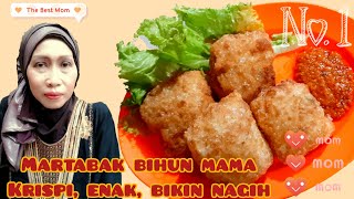 MARTABAK BIHUN BIKINAN IBU JUARA || RAHASIA KULIT MARTABAK KRISPI DAN SAMBAL BAJAK YANG ADUHAI