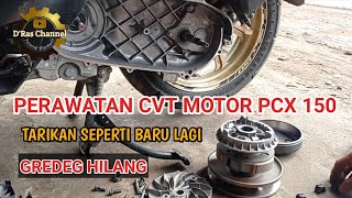 Cara Bongkar Pasang Vanbelt Pcx 150 || Perawatan CVT Motor Pcx 150