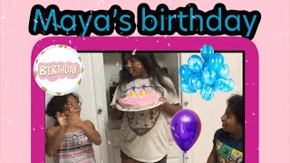 Maya’s Birthday 🥳 better late than never