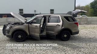 2018 Ford Police Interceptor