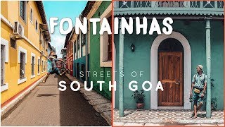 OLD GOA streets | Fontainhas | GOA VLOG 2019