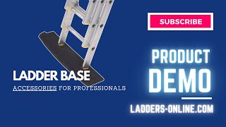 Ladder Base Accessory | Ladders-Online Video Demo