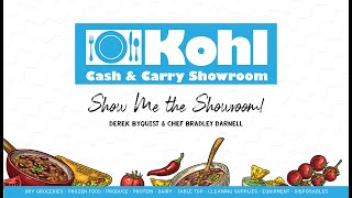 Kohl Cash & Carry Showroom- Show Me the Showroom- Chicken Fajitas