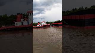 TB bojoma asis tongkang muatan batu bara. tujuan keluar dari jetty PT PMC sei lilin.#shortvideo