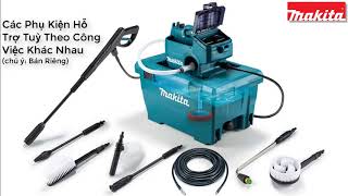 MÁY XỊT RỬA ÁP LỰC CAO DÙNG PIN DHW080 #makitavietnam