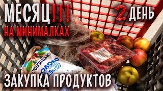 Закупка продуктов. День 2 [Месяц на минималках 3.2]