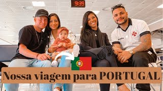 Chegou o grande dia!! Vamos morar em Portugal 🇵🇹