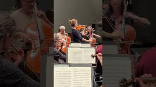 POV: You're a violinist rehearsing with ASMF & Julia Fischer in Tenerife 🤩