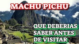 Altura de Machu Picchu - Que Deberias Saber Antes De Visitar Machu Picchu-Tutorial De Viajeros 2021