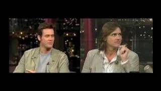 Jim Carrey on Letterman Before & After