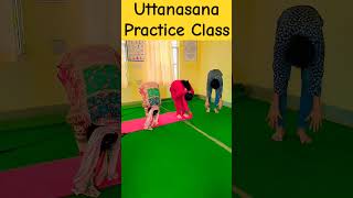 Uttanasana helps to calm the nervous system |#yoga #uttanasana #yogaclass #shorts #share #clam #yt