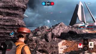 STAR WARS Battlefront Gameplay | Dropzone 39-16 Domination