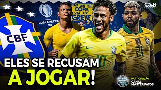 BRASIL NÃO VAI JOGAR A COPA AMÉRICA!