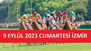 9 EYLÜL 2023 CUMARTESİ İZMİR AT YARIŞI TAHMİNLERİ VE YORUMLARI