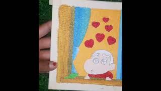 ||cute shinchan painting||acrylic painting|| shinchan love||#trending #karabi#art#viral#shortvideo