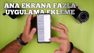 Ana Ekrana Daha Fazla Uygulama Ekleme Uygulama dizilişi değiştirme xiaomi redmi