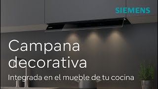 Las campanas integradas Siemens decoran tu cocina