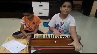 Bole baba ne aisa bajaya damru song by master laxman and shravan on harmonium