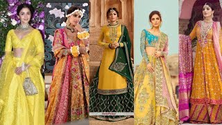 Trendy and Amazingly beautiful dress designs for henna/mehndi & wedding