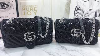 Beautiful Bling Gucci Cross Body Bag!!!