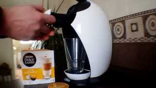 NESCAFÉ Dolce Gusto De´Longhi Jovia, wie man einen Latte macchiato macht