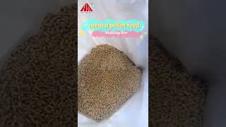 Animal Pellet Feed Production Process Line  #factory #poultry #machine #livestock #unit #machinery