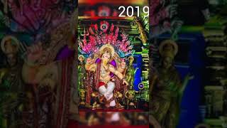 Chinchpokli cha chintamani 2013 to 2024 #Ganpati #Bappa #morya #short# video#💖💖💖