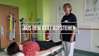 Physiotherapie im Krankenhaus: Darmkrebspatienten