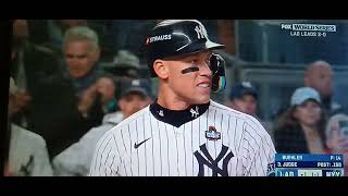 New York Yankees up-close - Aaron Judge strikes out, October 28, 2024