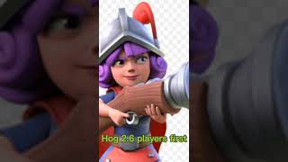 average Clash royale video  | join my discord link in comments #clashroyale #clash #hogrider #deck