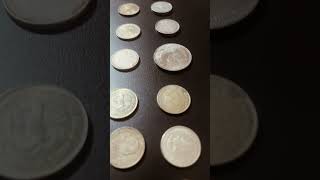 My 5 Rupee coin collection