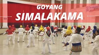 Senam Kreasi paling seru | Goyangan pesertanya Heboh | Simalakama #porpinasional