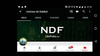 Notícias sobre o canal