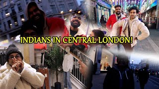 INDIANS ON STREETS OF LONDON! | Oxford Street, Trafalgar Square | Anurag Kumar