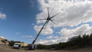 The Uprise Energy Portable Wind Turbine