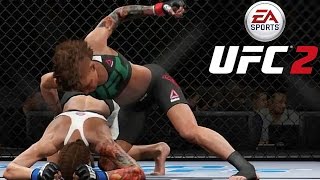 Ana Gomez -Vs- Sarah Clark《Created Fighters》☆EA Sport UFC 2☆