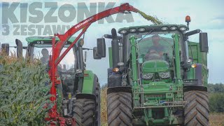 Kiszonka 2020 w GR Małecki ☆ 3 Zestawy ☆ DF 6160 & NH T6.165 & JD 6195R & SAME 160 ☆ AGRO Wiesniak™