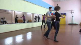 треня танец Zouk - Слава Илона in dance studio DancA 19 01 15