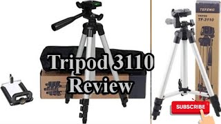 Unboxing and Review Tripod 3110 | Tripod for Video Shoot | Mobile and Camera|