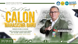 Selamat Kepada Calon Mahasiswa Baru Program D3 & S1 yang Lulus Melalui Jalur SEMA UPNVJ 2023