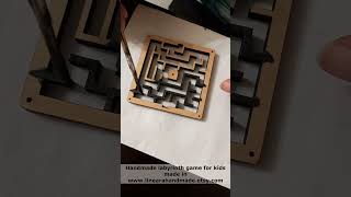 Unwind with Our Wooden Labyrinth Game: The Perfect Stress Relief Gift for Adults