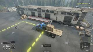 Snowrunner NoDLC NoMOD Hardmode ep7  :Drowned Heavy Truck :Lost Container :Missing Oil Tank