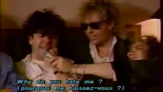 The Cure - Interview (French TV Decibels 1985)