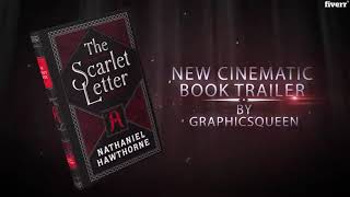 I will create a cinematic book promo trailer video